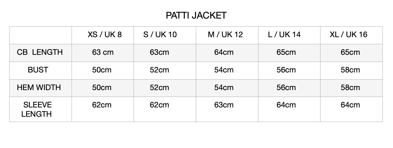 Patti quilted jacket in woodland floral print in soft cotton lawn.