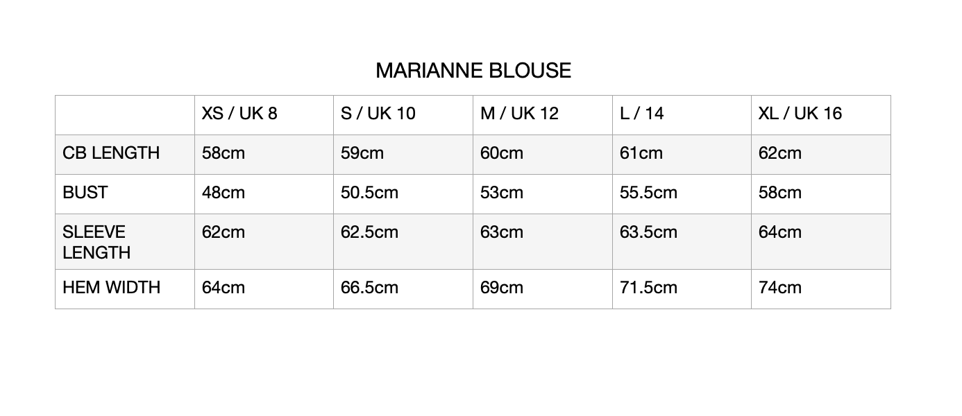 Marianne blouse in our new signature Twilight Paisley print in soft cotton voile