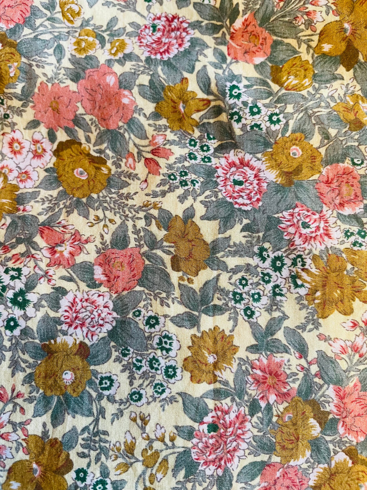 Emily skirt in meadow floral super soft cotton lawn