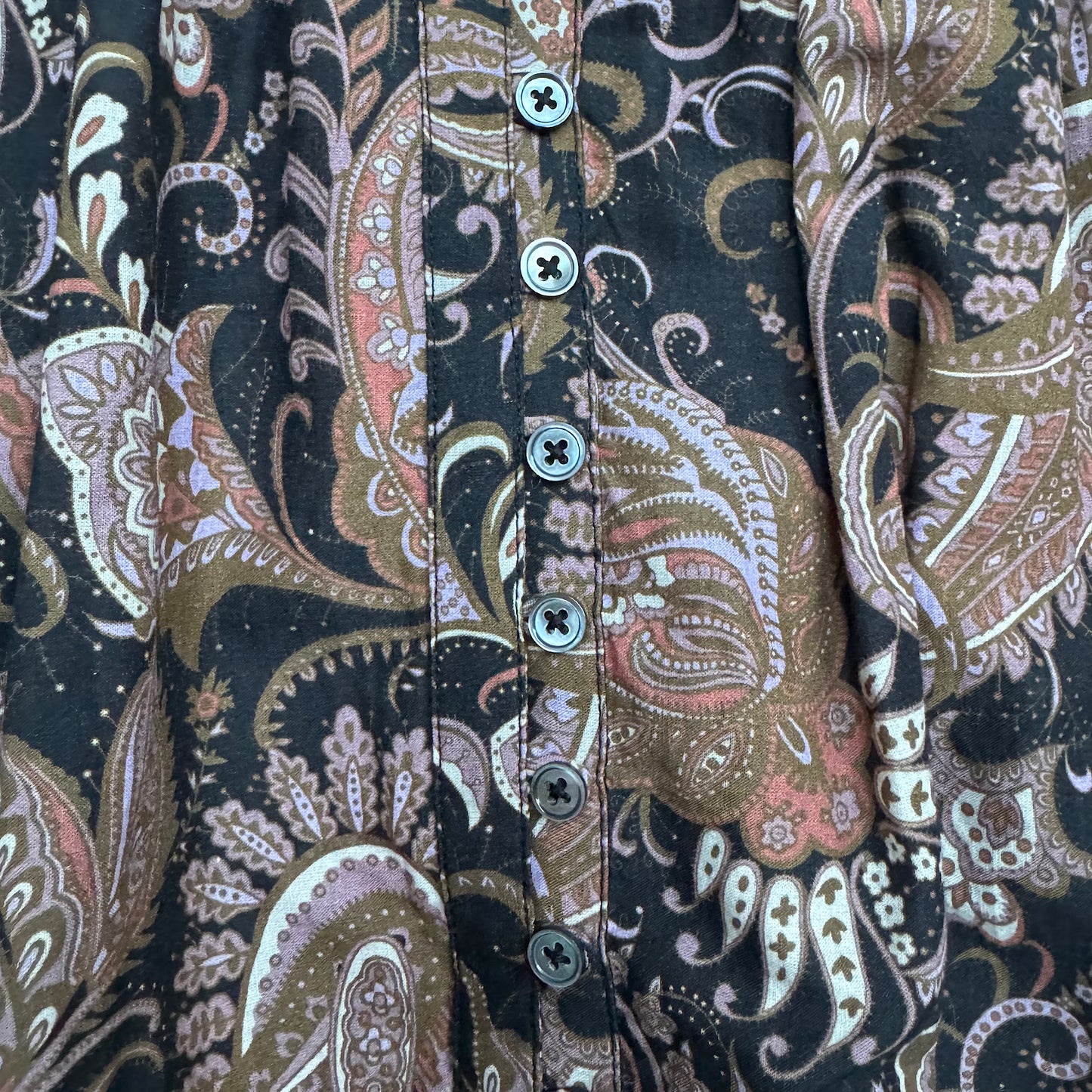 Marianne blouse in our new signature Twilight Paisley print in soft cotton voile