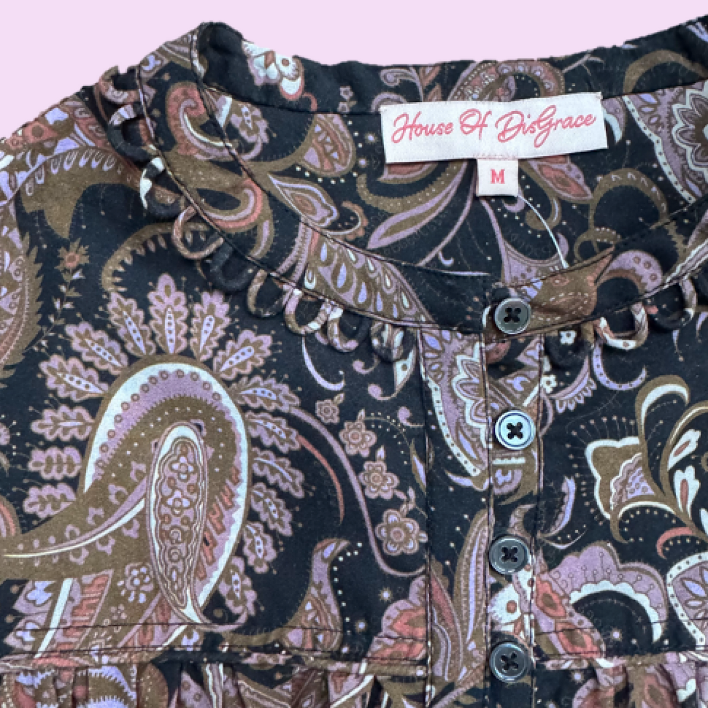 Marianne blouse in our new signature Twilight Paisley print in soft cotton voile